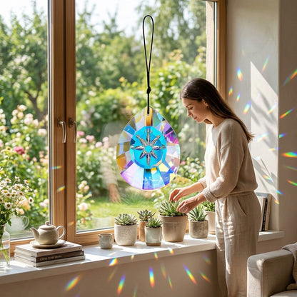 Crystal Rainbow Sun Catcher
