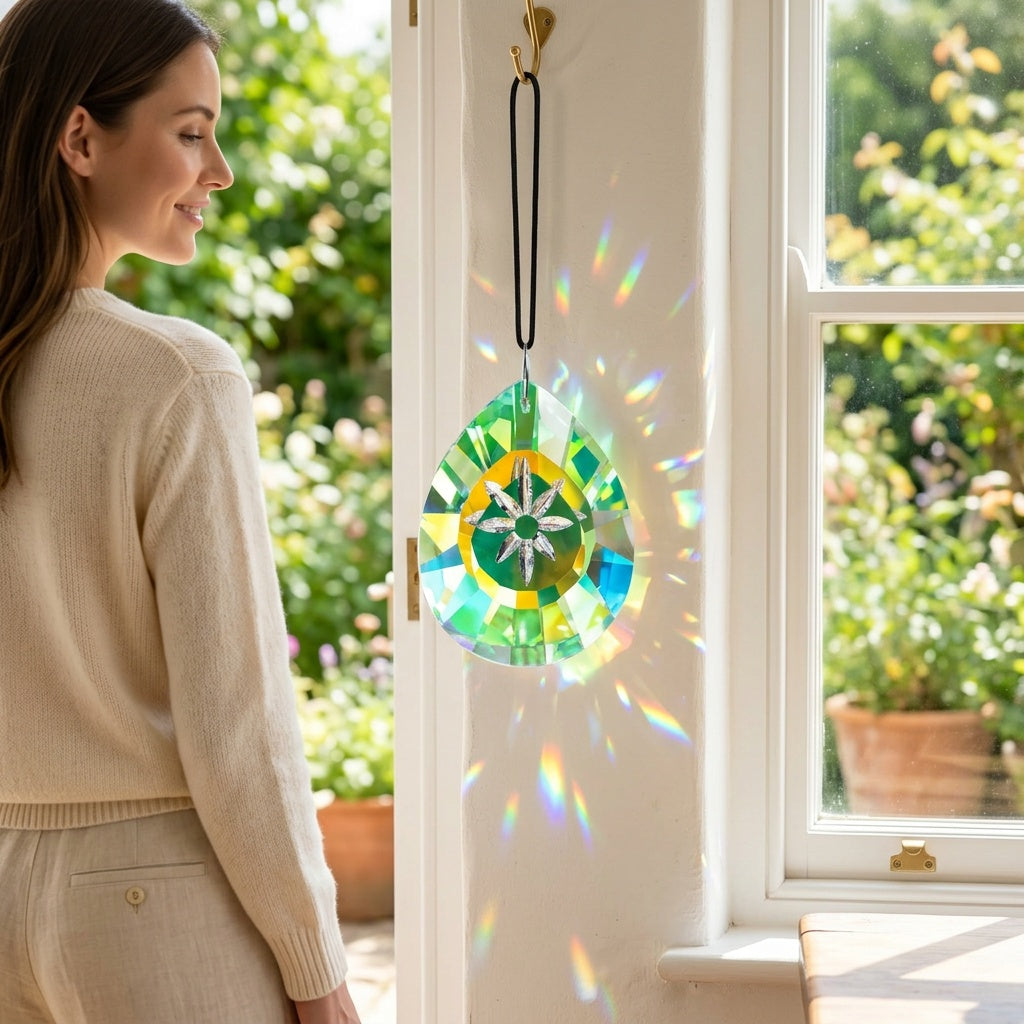 Crystal Rainbow Sun Catcher