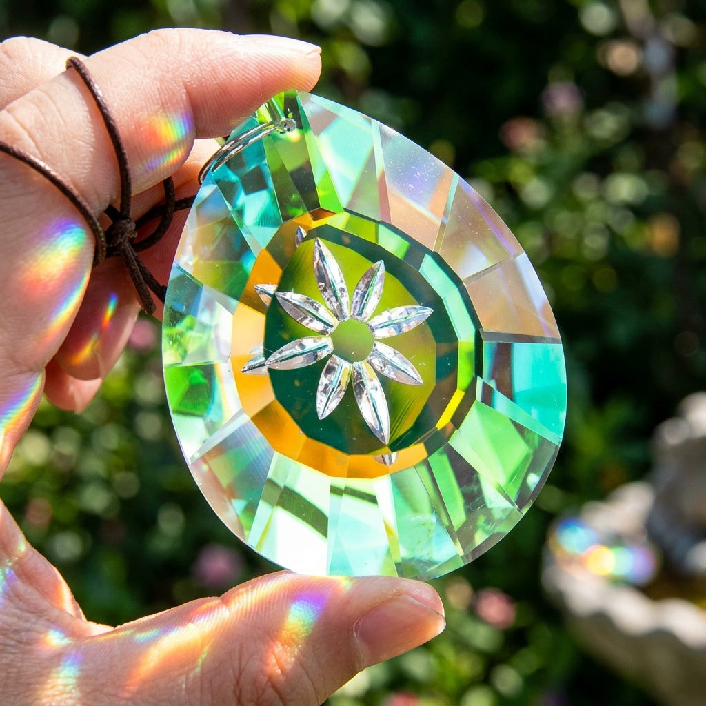 Crystal Rainbow Sun Catcher